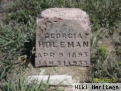 Georgia F. Holeman