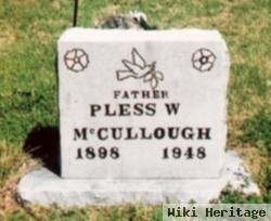 Pleasant W. "pless" Mccullough