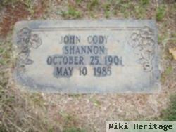 John Cody Shannon