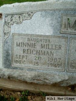 Minnie Irene Miller Reichman