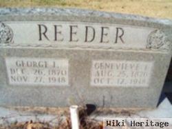 George I Reeder