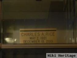 Charles A Rice