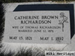 Catherine Brown Richardson