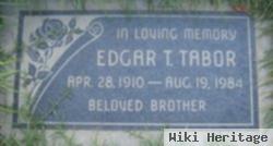 Edgar T Tabor