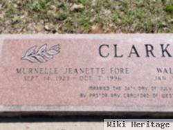 Murnelle Jeanette Fore Clark