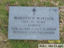 Marion H Warlick