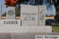 Elizabeth "betty" Hardee Zander