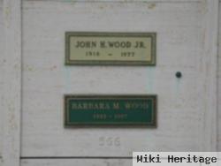 John H Wood, Jr