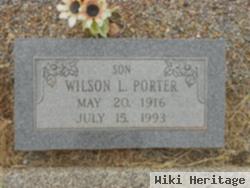 Wilson Lee Porter