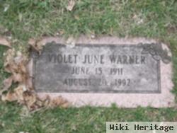 Violet June Warner