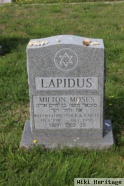 Milton Moses Lapidus