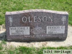 Marjorie F. Adams Oleson