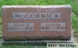 John W Mccormick