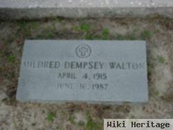 Mildred Dempsey Walton