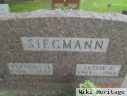 Frances H Shiffler Siegmann