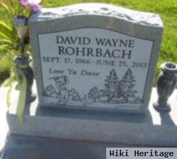 David Wayne Rohrbach