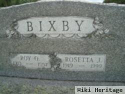 Rosetta J Bixby