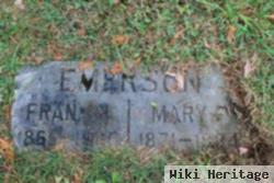 Francis Henry "frank" Emerson