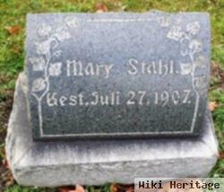 Mary Miller Stahl