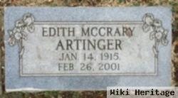 Edith Mccrary Artinger