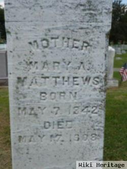 Mary A Matthews