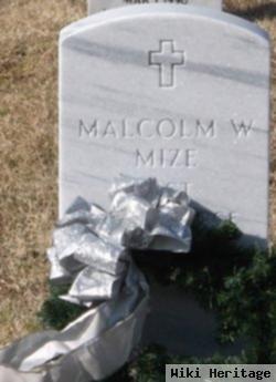 Malcolm Wheeler Mize