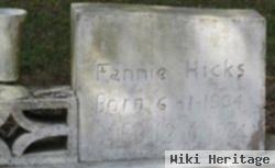 Fannie Hicks