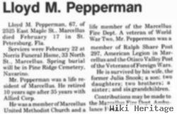 Lloyd M. Pepperman