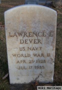 Lawrence E Dever