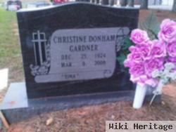 Ouida Christine Donham Gardner