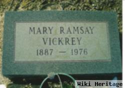 Mary Cynthia Ramsay Vickrey