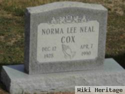 Norma Lee Neal Cox