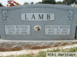 Pauline Biddix Lamb