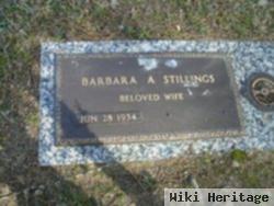 Barbara A Stillings