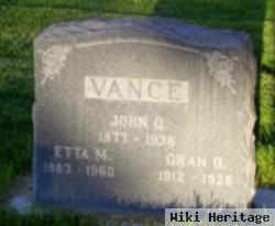 John Quincy Vance