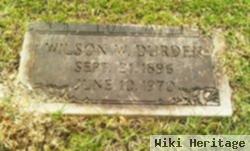 Wilson W Durden