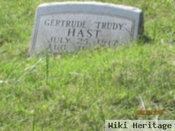 Gertrude "trudy" Hast