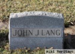 John J Lang