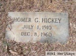 Homer G Hickey