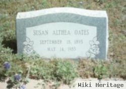 Susan Althea Oates