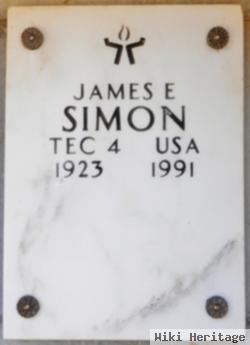 James E Simon