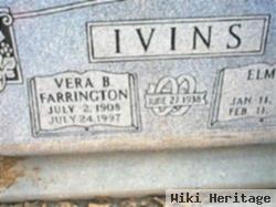 Vera B Farrington Ivins