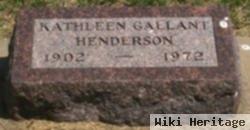 Kathleen Gallant Henderson