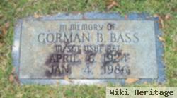 Gorman B Bass