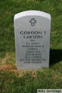 Sgt Gordon S Larson