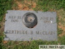 Gertrude B Mcclain