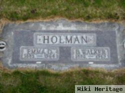 Emma Doris Davis Holman