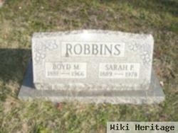 Sarah P Robbins