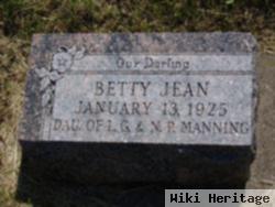 Betty Jean Manning