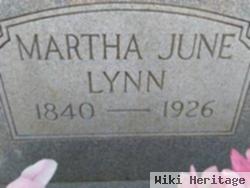 Martha June Oliver Lynn